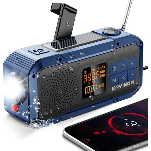 Multifunkcionalni radio – Bluetooth, powerbank i svjetiljka za hitne slučajeve
