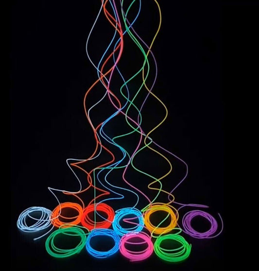 OneLED Автомобилен LED Кабел, Рязаем LED Светлина, USB Зареждане, 2м