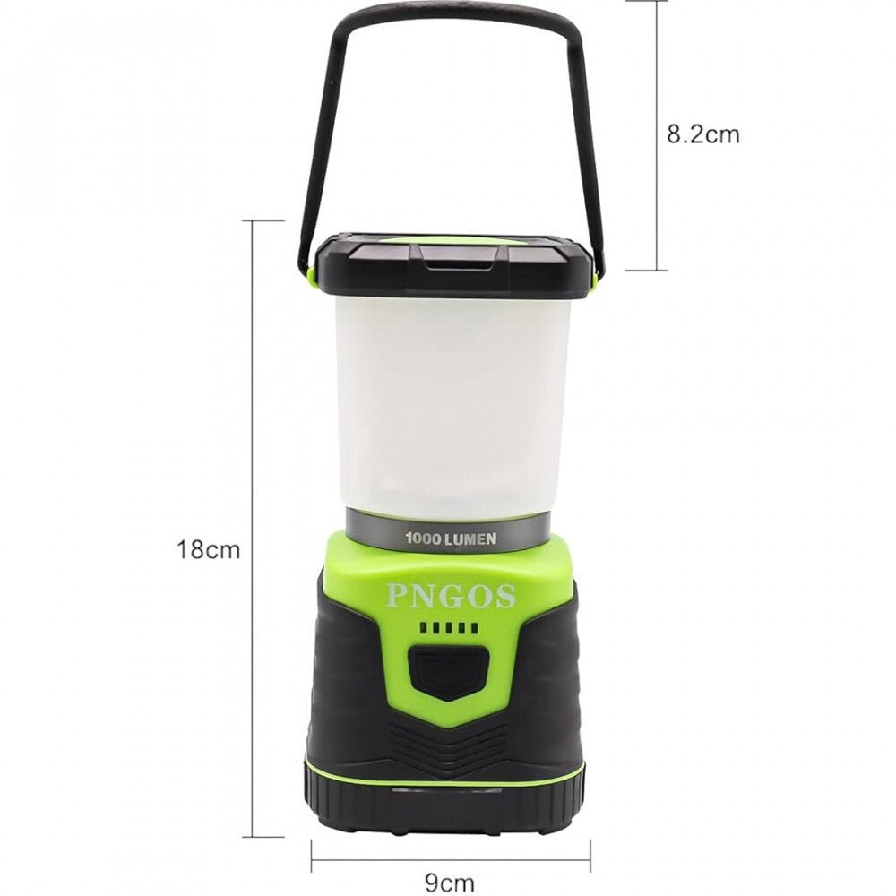Pngos LED Tragbare Campinglampe mit Akku