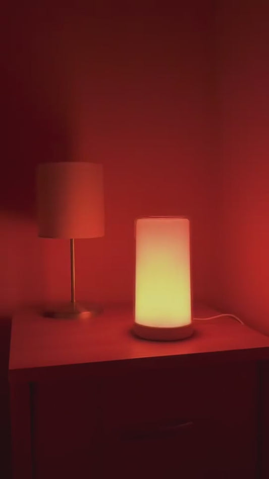 Lampka biurkowa LED USB-C, dotykowa – regulowana jasność, funkcja pamięci, światło bez migotania
