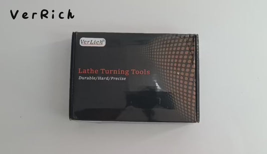 Set cuțite de strung 4 buc. – 10 plăcuțe CCMT09T304, cheie T15, cutie de depozitare, VerRich