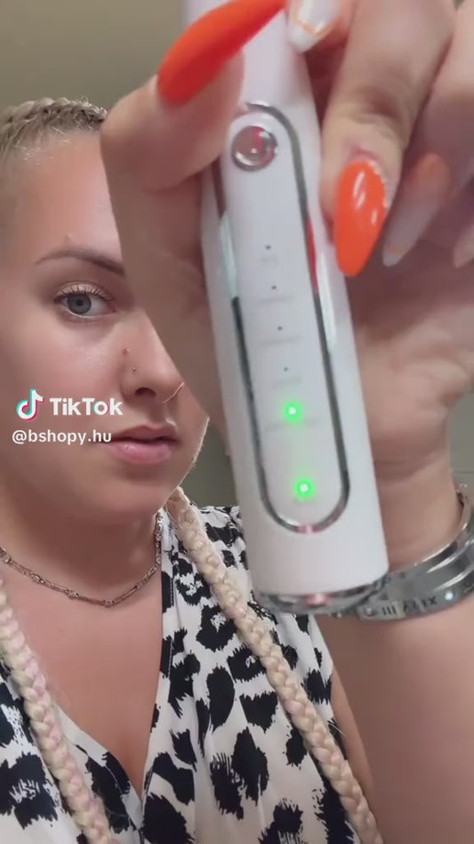 Ultrazvukový odstraňovač zubného kameňa na doma – 5 stupňov, IPX8, LED displej, vymeniteľné hlavice