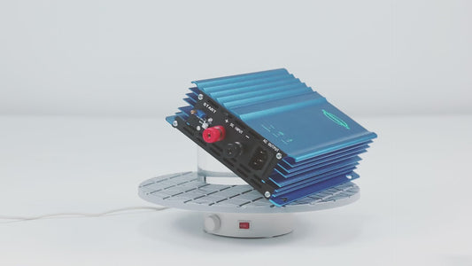 Mikrostřídač 500 W pro solární panely, MPPT – síťový, čistý sinus, 12V baterie, Arceli