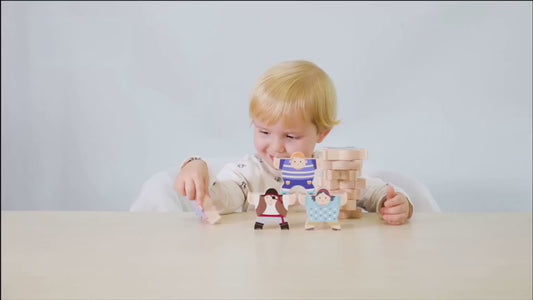Balanční věž na skládání, hračka – rozvojová hračka od 1 roku, Tumama Kids TM260