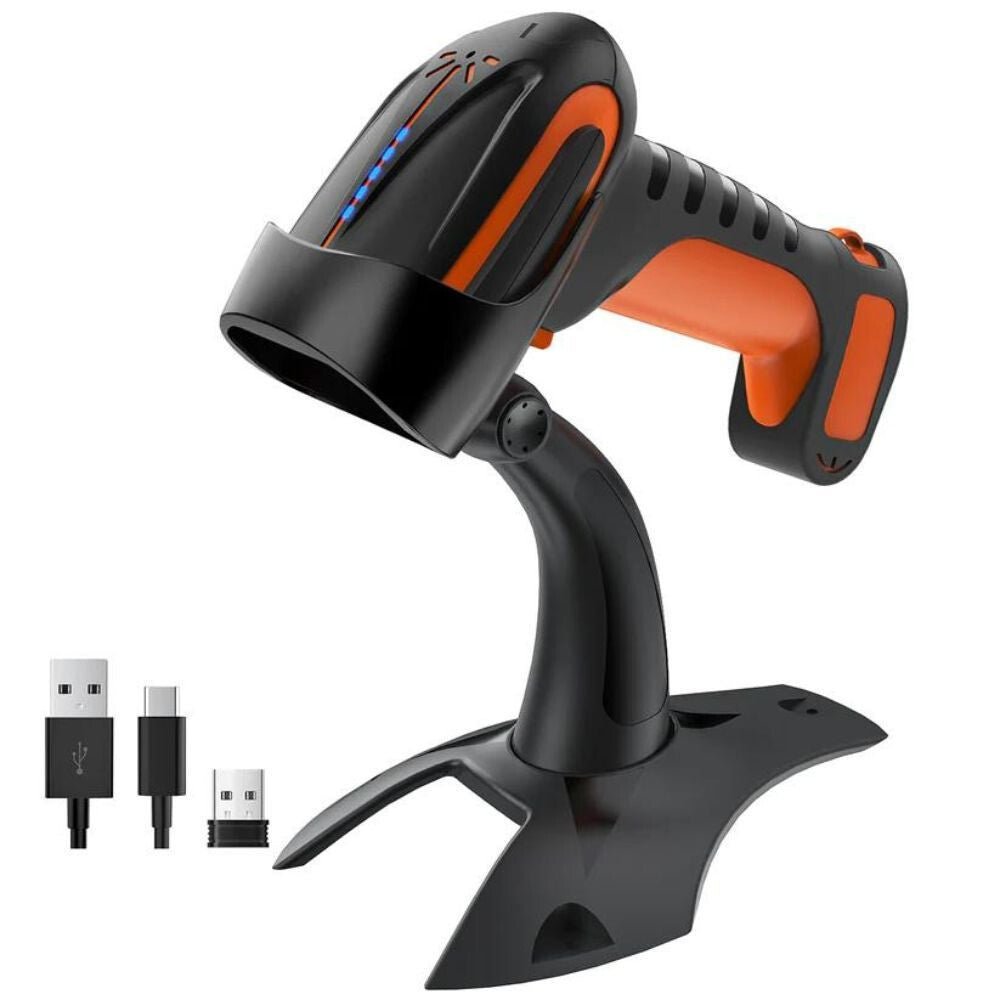 Tera 8100 Kabelloser 1D/2D/QR Barcode-Scanner mit Bluetooth- und USB-Anschluss