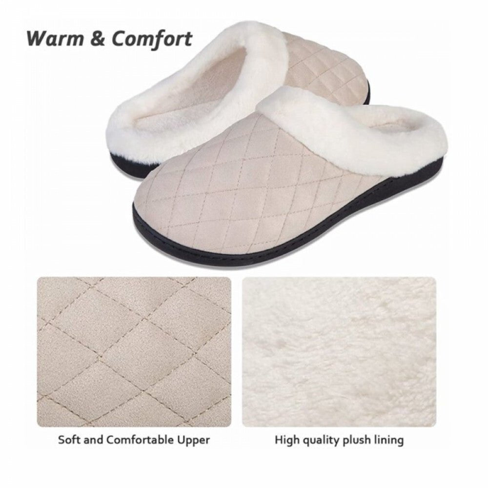 ULTRAIDEAS Memory-Schaum Winter-Damenschuhe - Beige