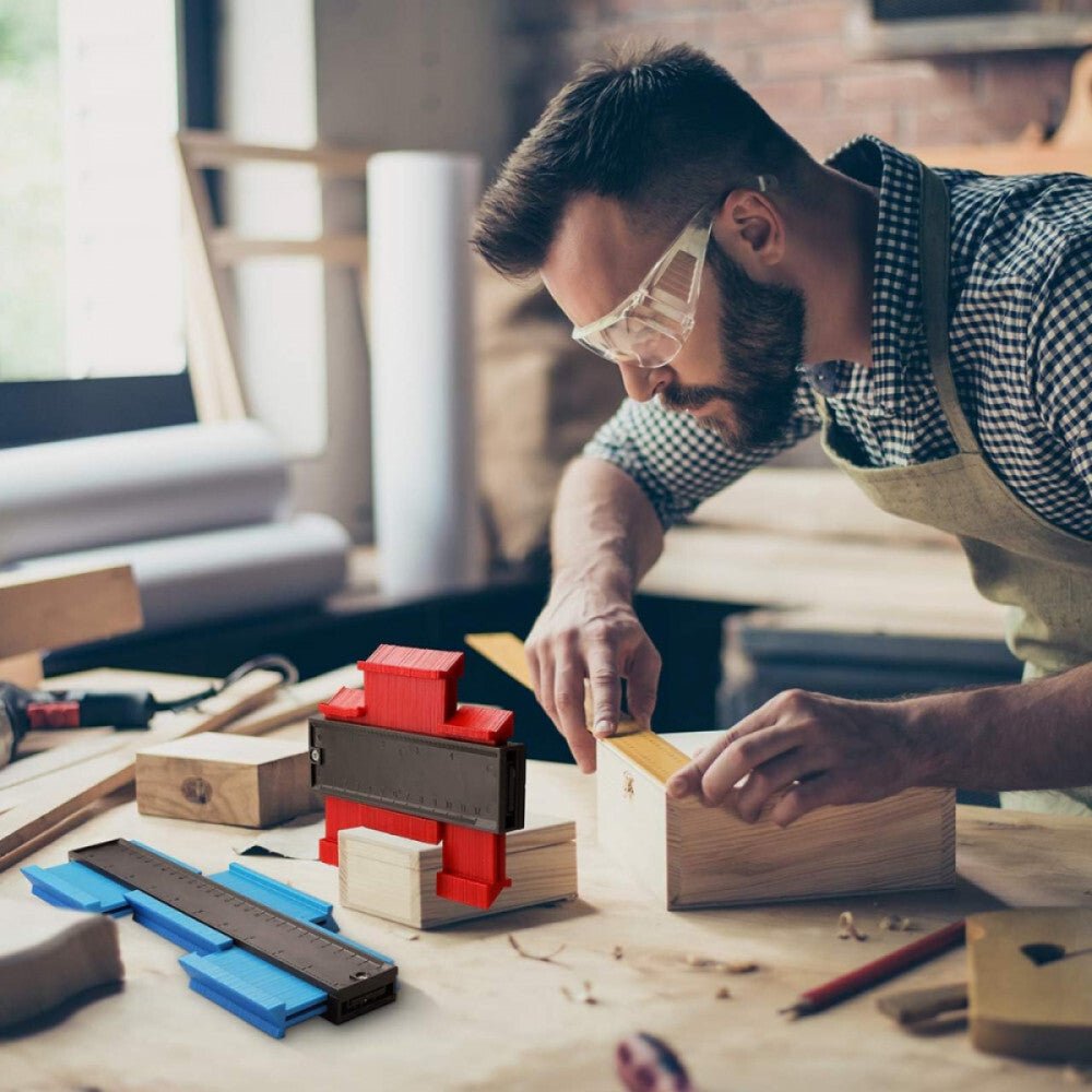 Willingood Konturschneide-Schablone – Präzises Messwerkzeug für Heimwerken und DIY-Projekte