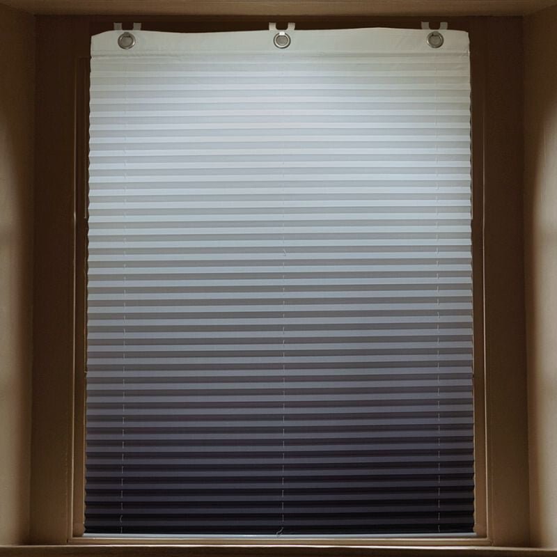 Woox Plissee Verdunkelungsrollo für Fenster
